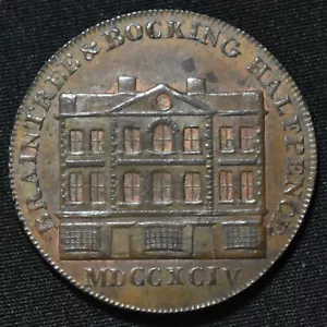 1794 Essex, D&H 3, Braintree, Halfpenny Conder Token, R=Rare - Picture 1 of 6