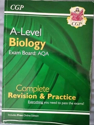 A-level Biology AQA CGP Revision Guide - Image 1 of 4