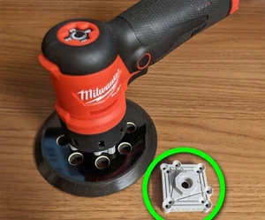 Sanding Pad Adapter for Milwaukee M12 Detail Sander 2531-20 - Picture 1 of 7