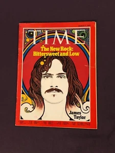 Time Magazine, James Taylor on cover, March 1, 1971, no label, JAPANESE edition - Picture 1 of 11