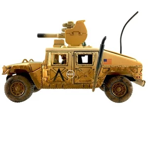 1:32 Diecast Unimax Toys Forces of Valor Iraq War Desert US Army M1036 Humvee - Picture 1 of 6