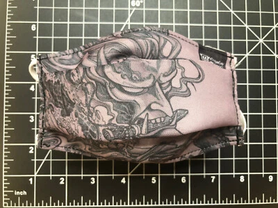 Mascarilla facial (Hanya) (lavable y reutilizable) (totalmente nueva) (talla niños) Foto 1 de 3