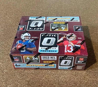 2023 Panini Donruss Optic NFL Factory Sealed 24-Pack Retail Box Football
