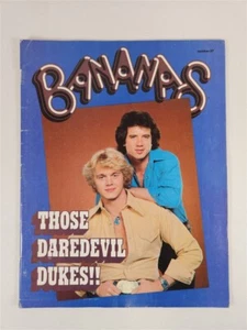 Bananas Magazine No. 37 ~ Dukes Of Hazzard Cover ~ John Schneider Interview - Foto 1 di 4