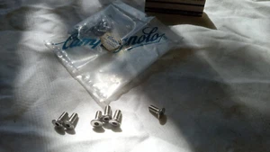 6 bulloni gabbia pedali NOS CAMPAGNOLO 4mmx.70 parte # 7350245 - Foto 1 di 3