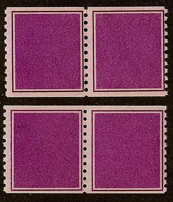 TD96 Test/Dummy Pairs Large & Small Hole Cat $17.50 MNH - Image 1 of 1