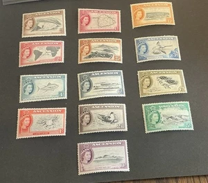Ascension Elizabeth II 1956 Definitives SG57/69 Mint Cat £160.00 in 2025. - Imagen 1 de 2