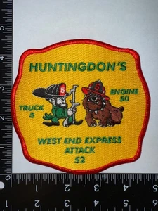 Huntingdon’s West End Express Attack 52 Fire Truck 5 Pennsylvania Patch Obsolete - Picture 1 of 2
