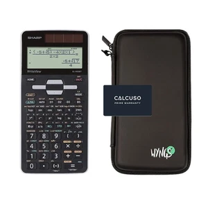 Sharp EL-W506T Grau inkl. WYNGS Schutztasche Schwarz - Wissenschaftlicher - Picture 1 of 5