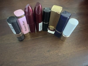 Lipstick Lot (8 piece) Revlon, Lauder, Lancôme, Fashion Fair Etc ALL NEW - Picture 1 of 6