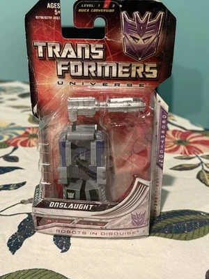TRANSFORMERS toy ONSLAUGHT 3" action figure CLASSIC UNIVERSE series - NEW! - Image 1 of 3