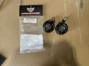 Custom Dynamics Bullet Ringz BTRB-RR-1157-S New Turn Signal For Harley Davidson - Picture 1 of 3