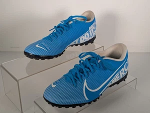 Nike Mercurial Vapor 13 Academy Tf Men’s Sz 7 = Womens Sz 7.5 Blue Turf Shoes - Picture 1 of 9