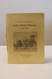 St. John's Evangelical Church Springfield, Missouri Golden Jubilee Souvenir 1937 - Picture 1 of 4