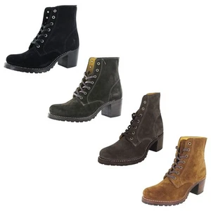 Frye Womens Sabrina 6G Lace Up Suede Round Toe Boots - Picture 1 of 9