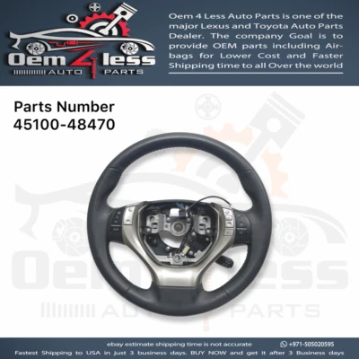 Volante Lexus ES 300h 2013, 2014, 2015 OEM 45100-48470 Foto 1 de 4