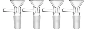 14mm Glass Bowl for Tobacco, Pack of 4 - Picture 1 of 2