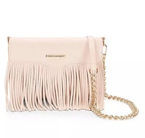 Rebecca Minkoff Universal Fringe Leather Crossbody Bag For iPhone 6/6s, Galaxy S - Picture 1 of 4