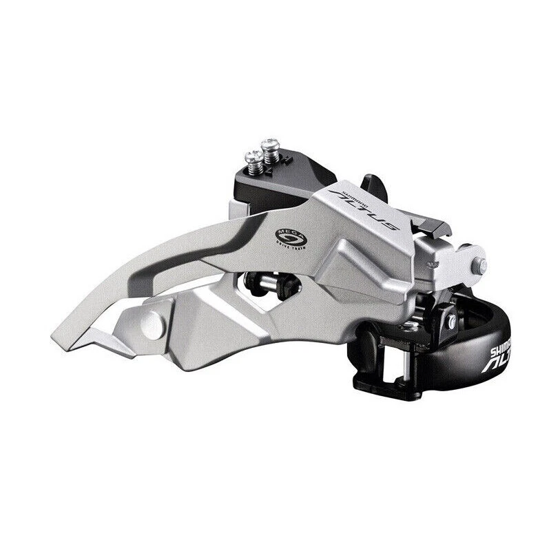 Shimano Aluts FD-M370 3*9 Speed MTB Bike Front Derailleur 34.9MM Dual Pull - Image 1 of 4