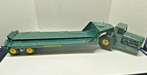 Vintage 1950's Nylint Tournahauler Green with Ramp - Picture 1 of 9