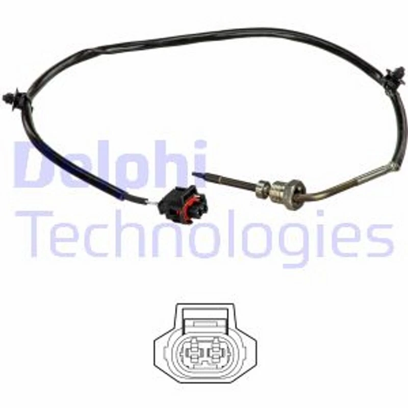 DELPHI Abgastemperatursensor Abgas-Temperatur-Sensor für Opel Antara L07 - Bild 1 von 1