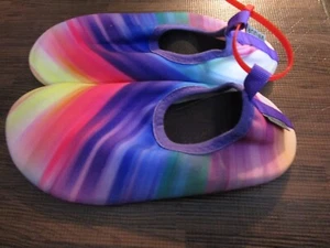 VIFUUR Unisex Water Sports Water Shoes Rainbow Size 5.5-6.5 Women 4.5-5.5 Men - Picture 1 of 5