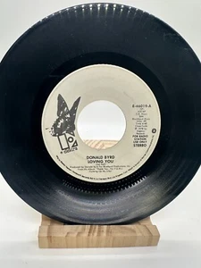 DONALD BYRD Loving You ELEKTRA 46019 BUTTERFLY PROMO VINYL 7" RECORD - Imagen 1 de 2