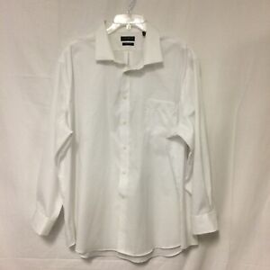 Ralph Lauren White Regular Fit Stretch Fabric Button Down Shirt Men's 4XL