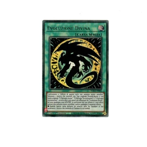YU-GI-OH! EGO1-IT004 Evoluzione Divina Ultra Rara Italiano 1° Edizione Konami - Imagen 1 de 1
