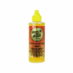 Lubricante Rock N Roll Gold/4 oz./Lubricante para cadena de bicicleta/botella exprimidora - Imagen 1 de 5