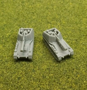 WW2 1/200 Scale German Wespe Tanks 3D Printed Unpainted 2 Tanks - Picture 1 of 4