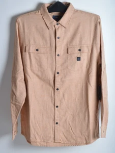 Franela ligera manga larga Roark Nordsman para hombre nueva con etiquetas $85 M cobre ligero a presión - Imagen 1 de 5