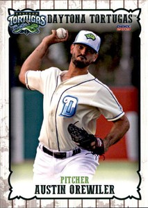 2019 Daytona Tortugas Choice #18 Austin Orewiler Tiffin Ohio OH Baseball Card