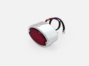 LED Tail Lamp / Number Plate Light - Chrome - Picture 1 of 3