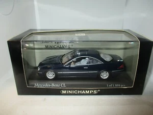 MERCEDES-BENZ CL 1999 BLU MINICHAMPS 430 038027 SCALA 1/43 - Foto 1 di 1