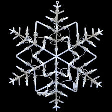 Northlight 18" LED Lighted Snowflake Christmas Window Silhouette Decoration