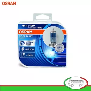 Lampade Lampadine Osram H4 12V 100/90W Cool Blue Boost 5000K - 62193CBB-HCB - Foto 1 di 2