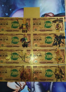Zelda Nintendo Ticket Konvolut GOLD Collector Gold Gold Card Karte Goodies Ticket - Bild 1 von 1