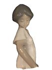 Nao By Lladro ?So Shy? Girl Figurine #1109 Perfect Condition.8-3/4"