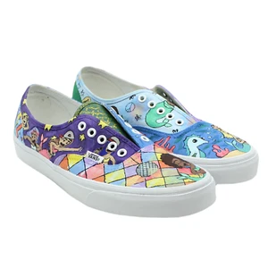 Tenis con cordones oceánicos submarinos pintados a mano Vans 10,5 W / 9 M - Imagen 1 de 12