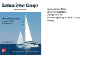 (5-6 Days Delivery from TX) Database System Concepts, 7th Edition - Picture 1 of 1