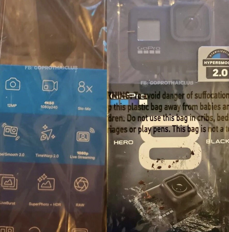 GoPro HERO8 Black 4K UHD Action Camera