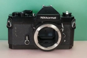Nikon Nikkormat FT2 35mm Black Camera Body #5303167 - Picture 1 of 5