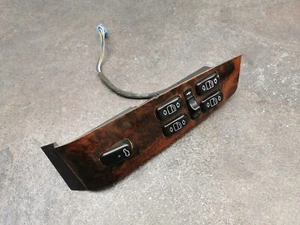 MERCEDES S500 W220 Front Left Side Master Window Switch Trim Wood - Picture 1 of 4