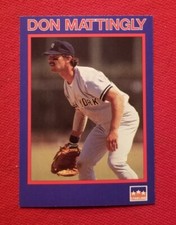 1990 Starline Long John Silver's Don Mattingly #28 New York Yankees FREE SHIP