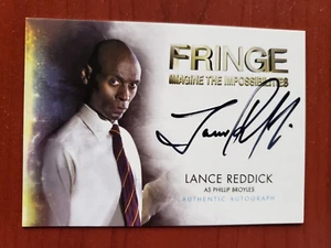Cryptozoic Fringe Season 1 & 2 Autograph Lance Reddick as Phillip Broyles Auto - Picture 1 of 2