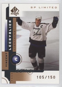2001-02 SP Authentic SP Limited /150 Vincent Lecavalier #80