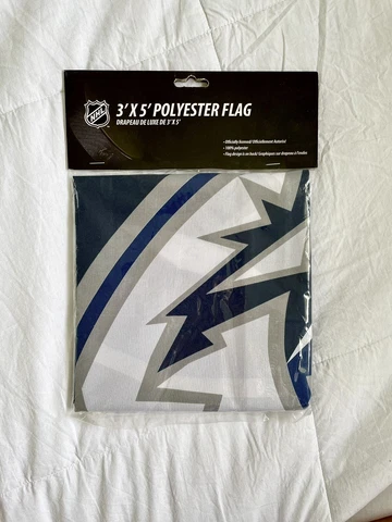 NHL Vancouver Canucks 3'x5' Polyester Flag Brand New Unused Unopened Cover