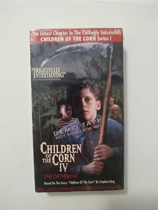 Children of The Corn IV: The Gathering VHS RARE NEW Sealed Demo Promo Screener - Picture 1 of 4