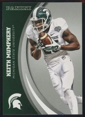 2016 Panini Collegiate Michigan State Keith Mumphery Silver Parallel #25 - Image 1 of 2